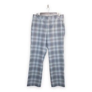 Nike Golf Tour Performance Men's Dri-Fit Pants Gray Plaid 33x32